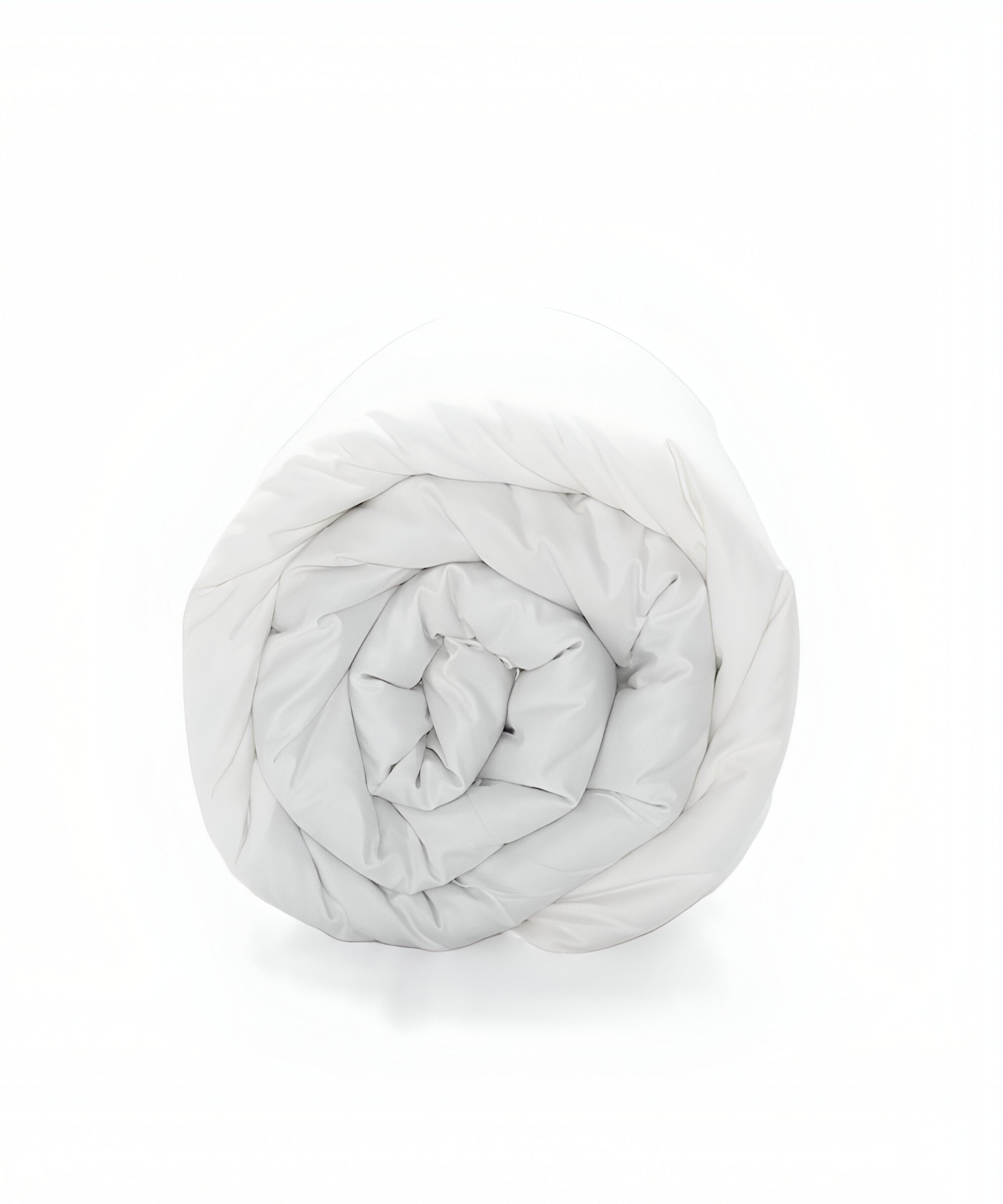 400TC Sateen Solid Cotton Round Duvet Cover Set