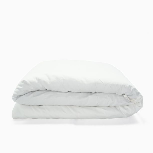 400TC Cotton Wrinkle-Free Sateen Solid Duvet Cover Set