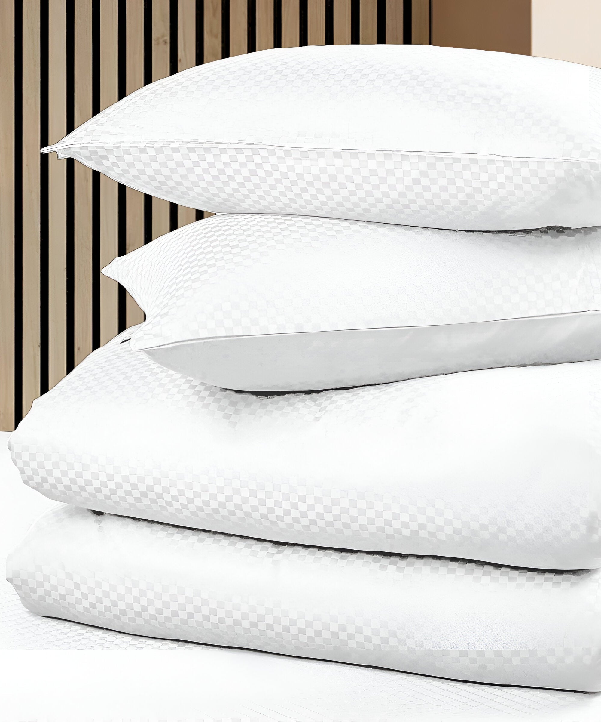 400TC Microcheck Duvet Cover Set