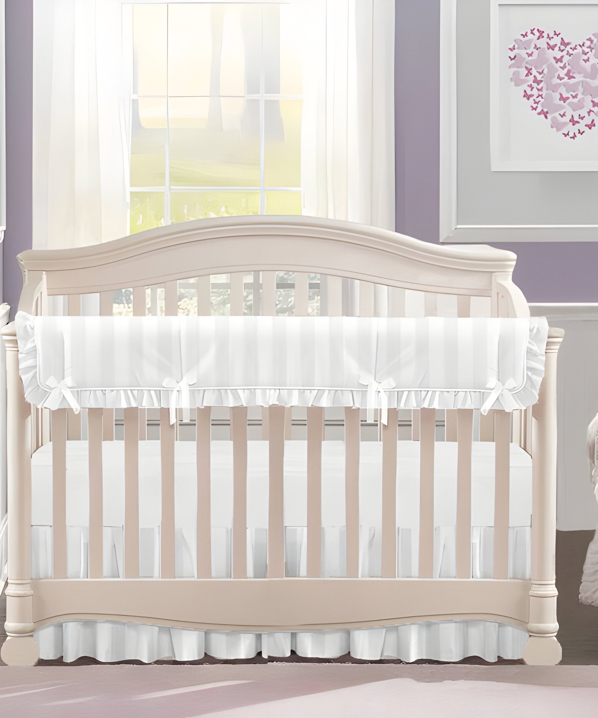 Cotton Knitted Crib Rail Cover