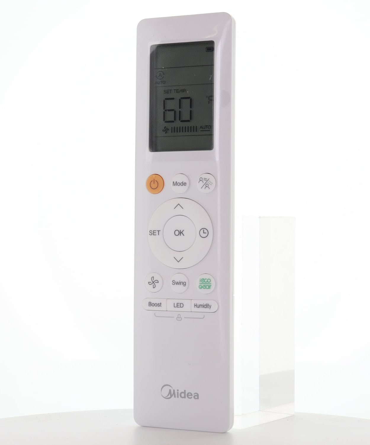MIDEA RG10P1(2HS)/BGEFU1 Mini Split High Wall Air Conditioner Remote Control - 17317000007660