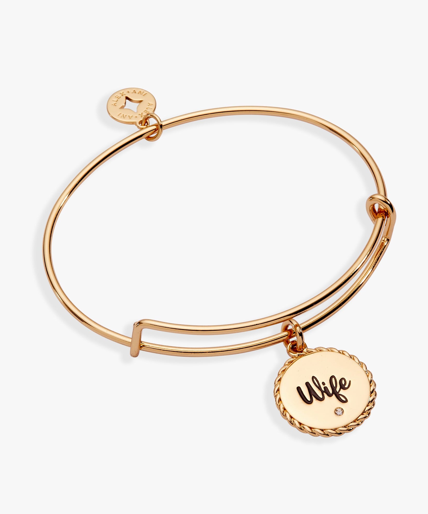 Wife 'True Love Stories Never Have Endings' Charm Bangle