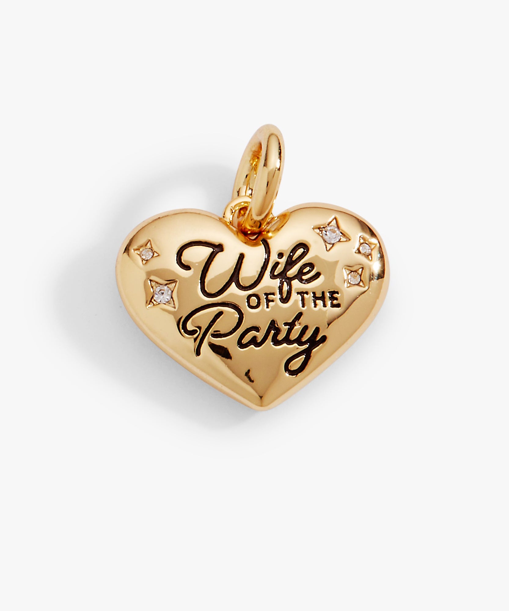 ‘Wife of the Party’ Heart Charm