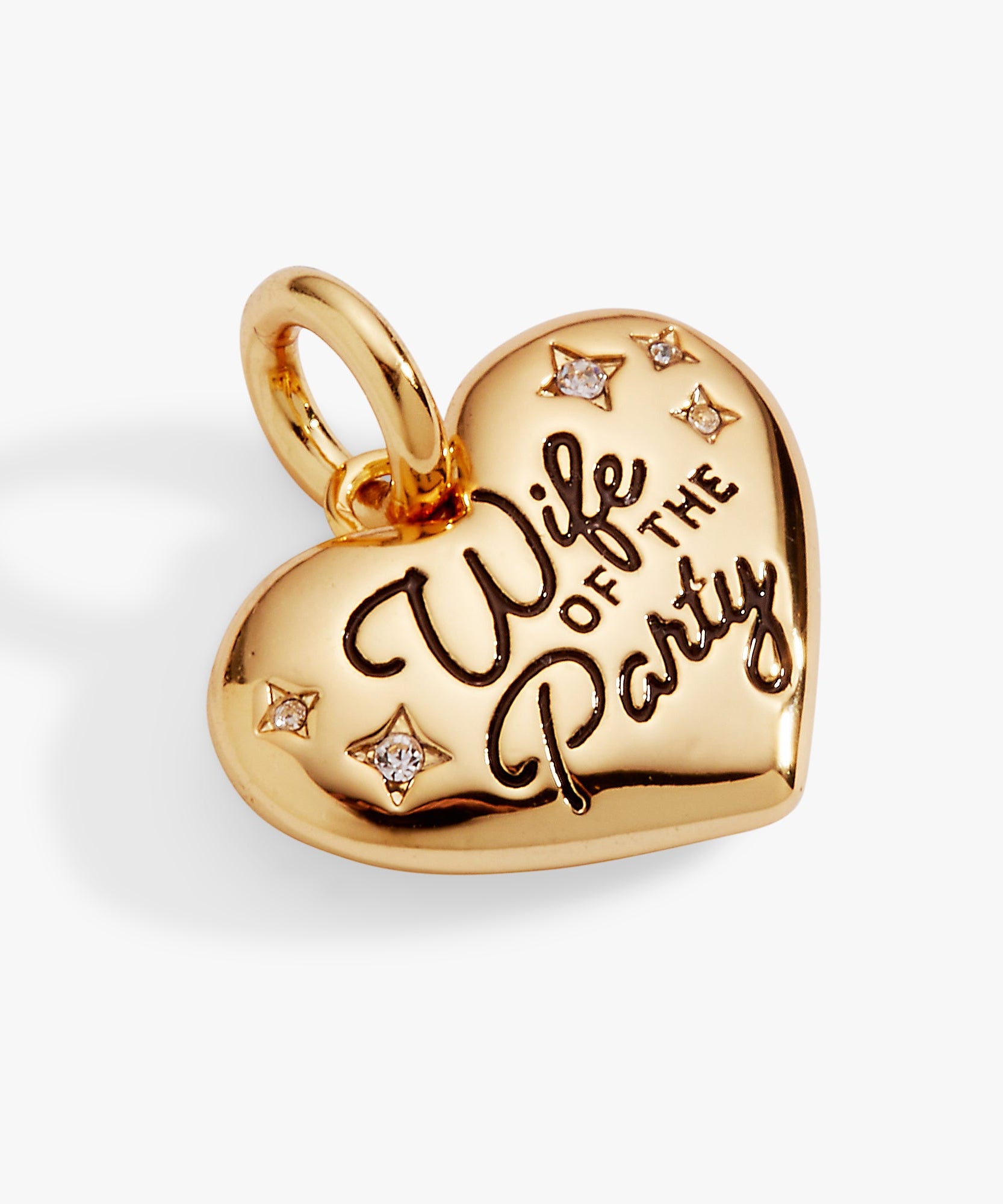‘Wife of the Party’ Heart Charm