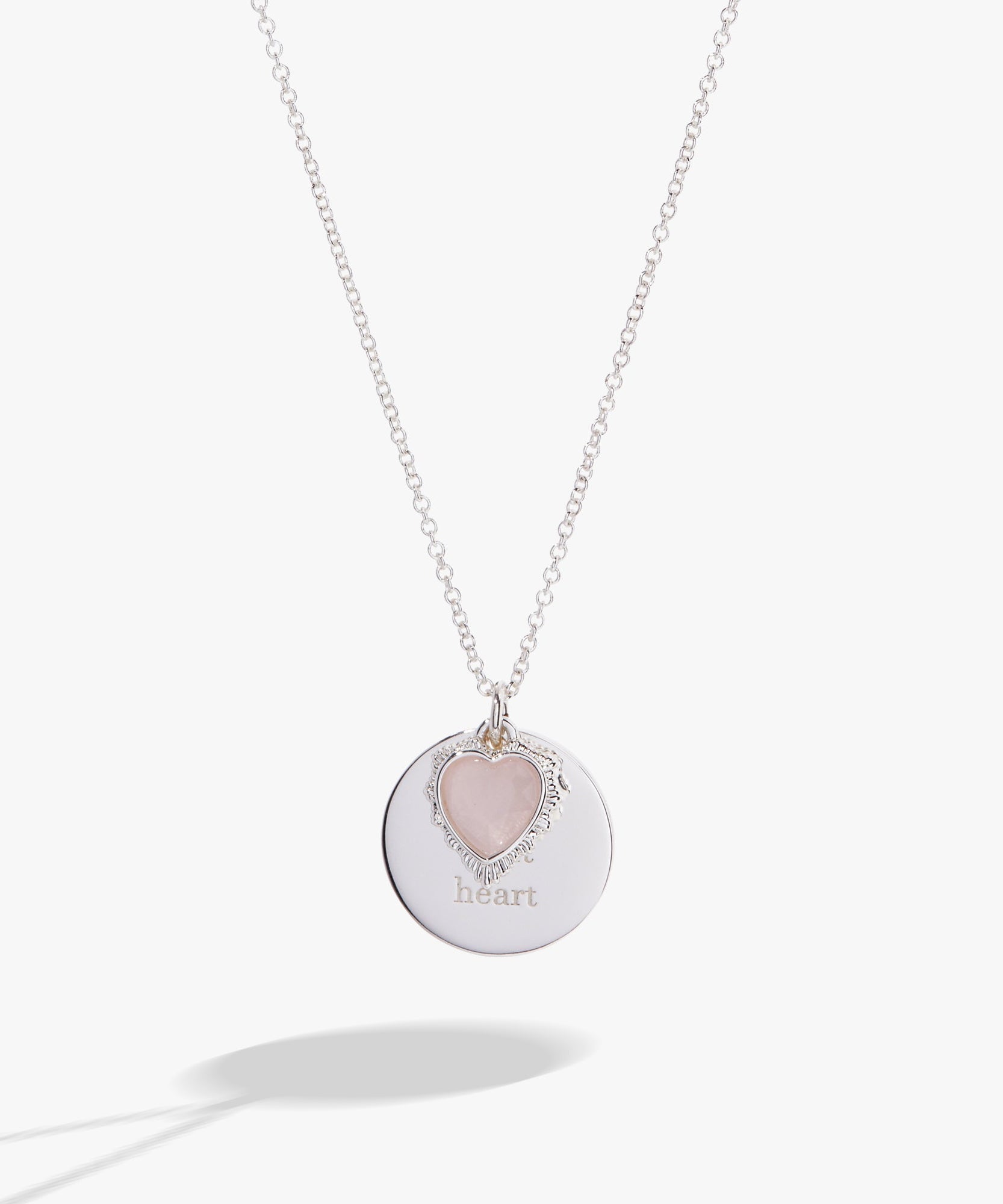 “Wild at Heart” Duo Charm Pendant Necklace