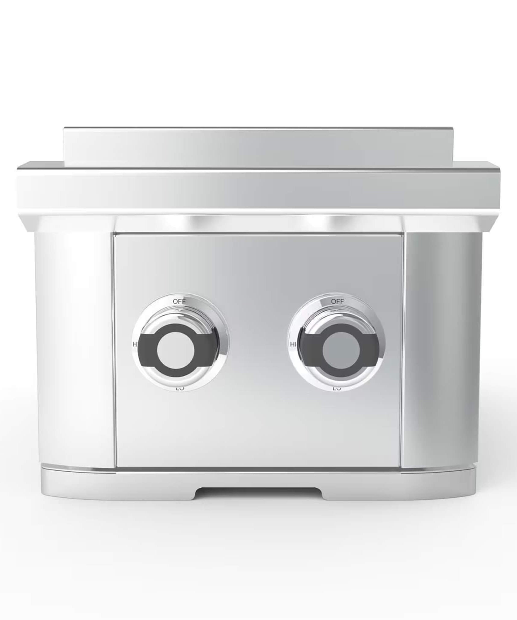 Wildfire Outdoor Living Ranch Pro 14-Inch Stainless Steel Double Side Burner [WFDBLSBRN-BSS/SS] (SAK64352)