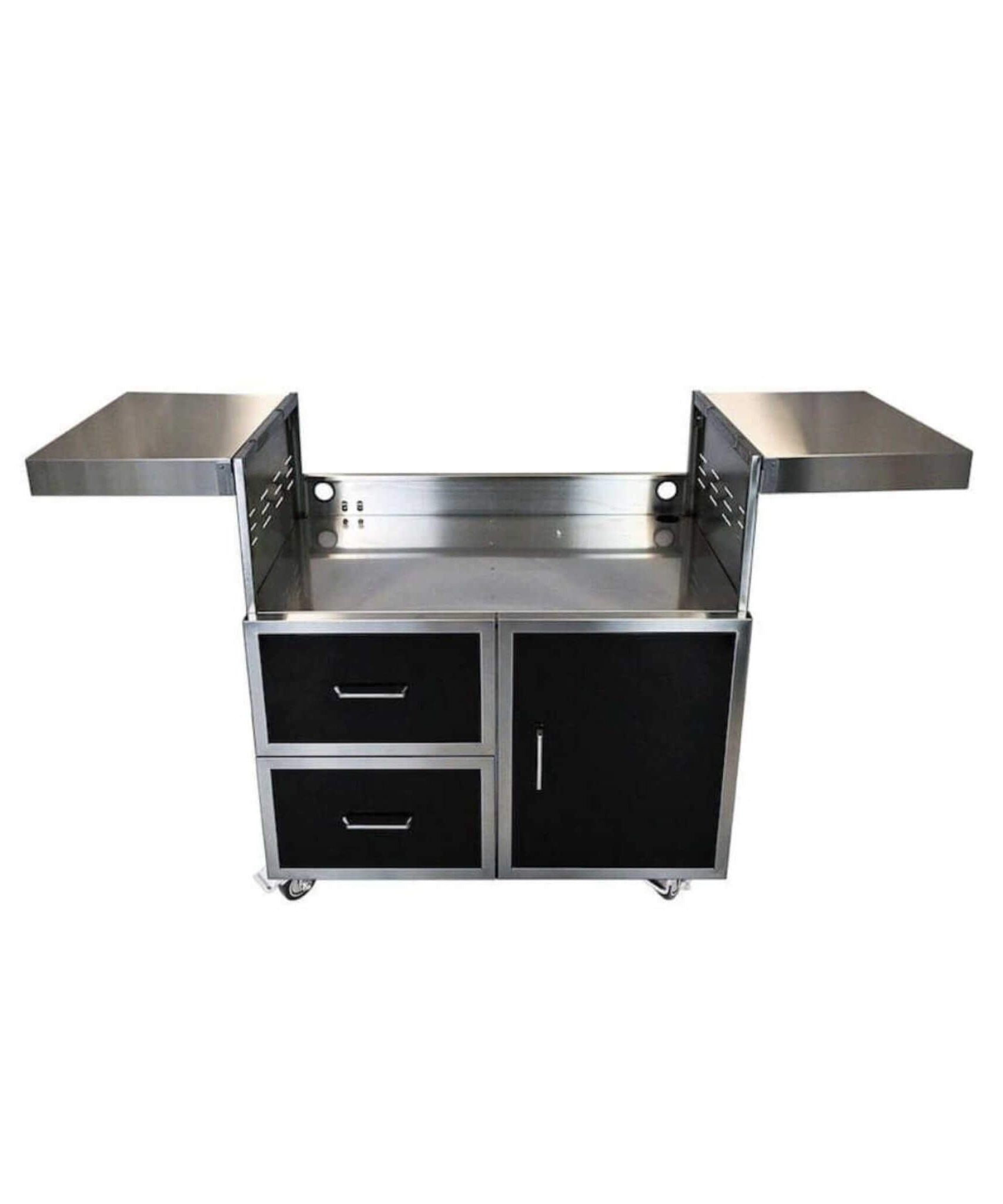 Wildfire Outdoor Living Black Stainless Steel Outdoor Grill Cart (SAK98231)