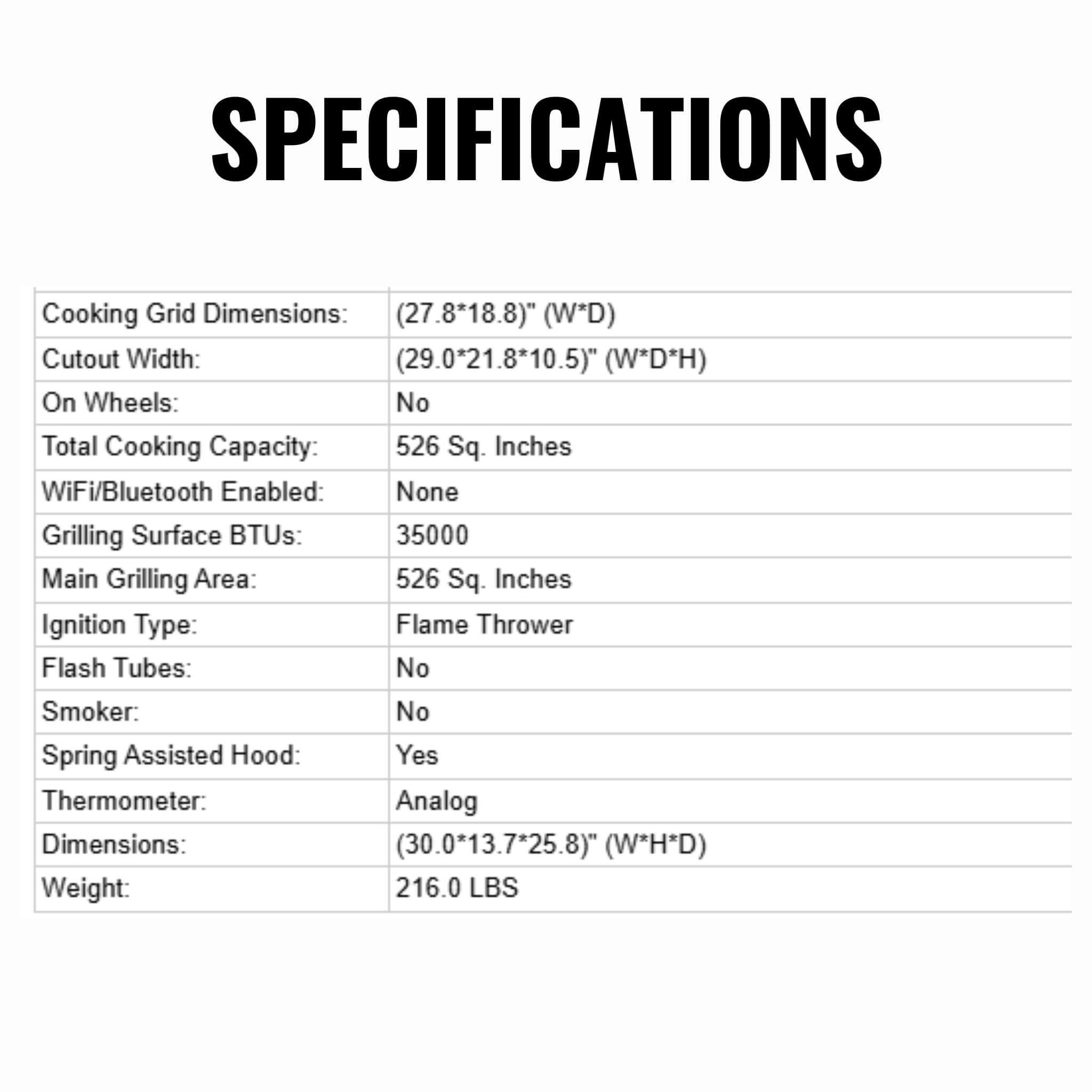 Wildfire Outdoor Living Ranch Pro 30-Inch 304 Stainless Steel Griddle [WF-PRO30GRD-BSS/SS] (SAK18364)