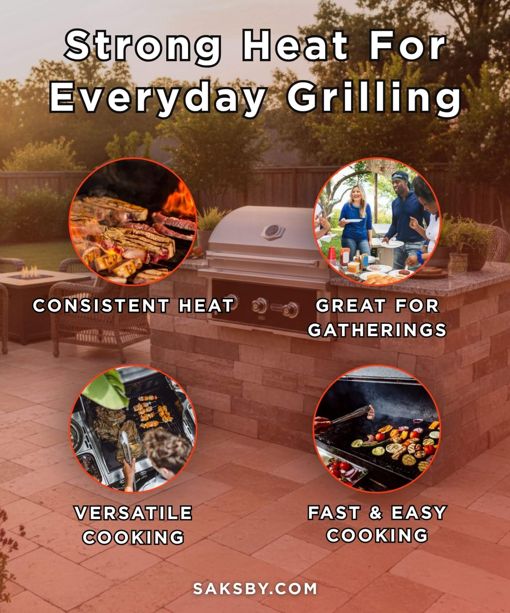 Wildfire Outdoor Living Ranch Pro 30-Inch 304 Stainless Steel Grill [WFPRO30G-BSS/SS] (SAK25374)