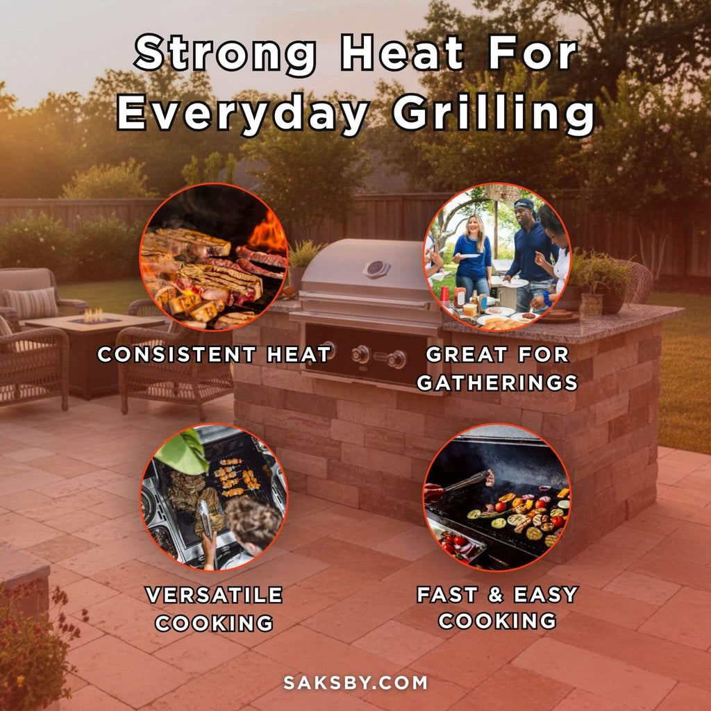 Wildfire Outdoor Living Ranch Pro 30-Inch 304 Stainless Steel Grill [WFPRO30G-BSS/SS] (SAK25374)