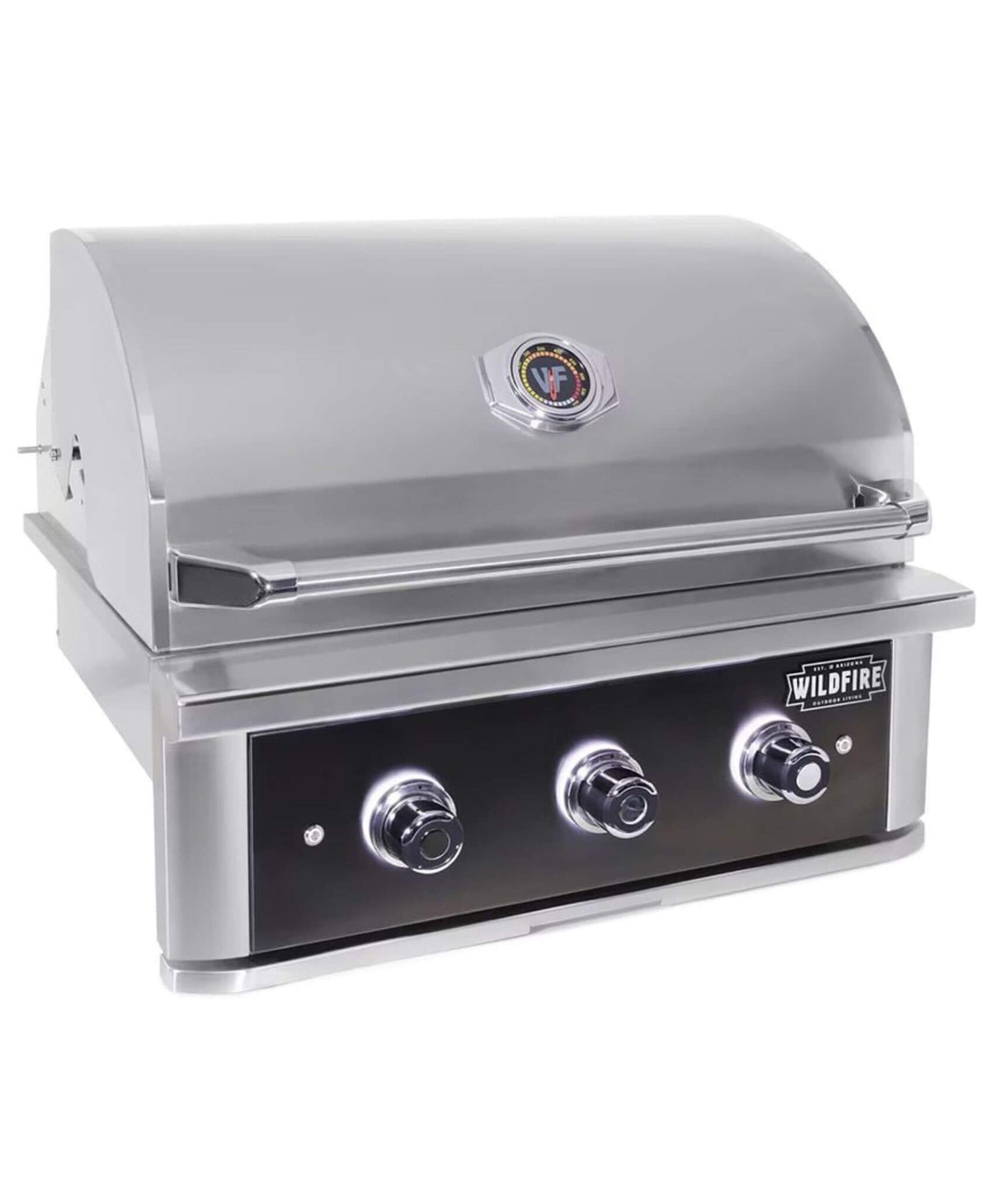Wildfire Outdoor Living Ranch Pro 30-Inch 304 Stainless Steel Grill [WFPRO30G-BSS/SS] (SAK25374)