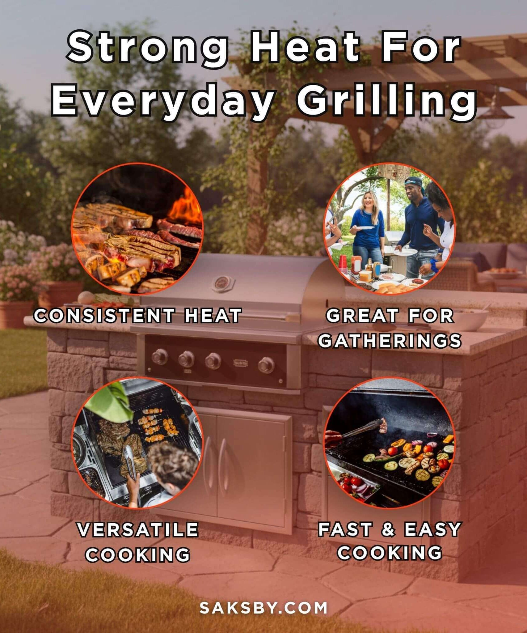 Wildfire Outdoor Living Ranch Pro 36-Inch 304 Stainless Steel Grill [WFPRO36G-BSS/SS] (SAK28346)