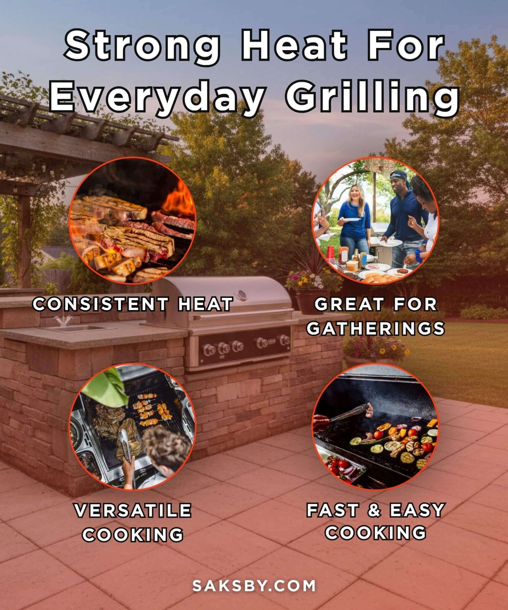 Wildfire Outdoor Living Ranch Pro 42-Inch 304 Stainless Steel Grill [WFPRO42G-BSS/SS] (SAK50263)
