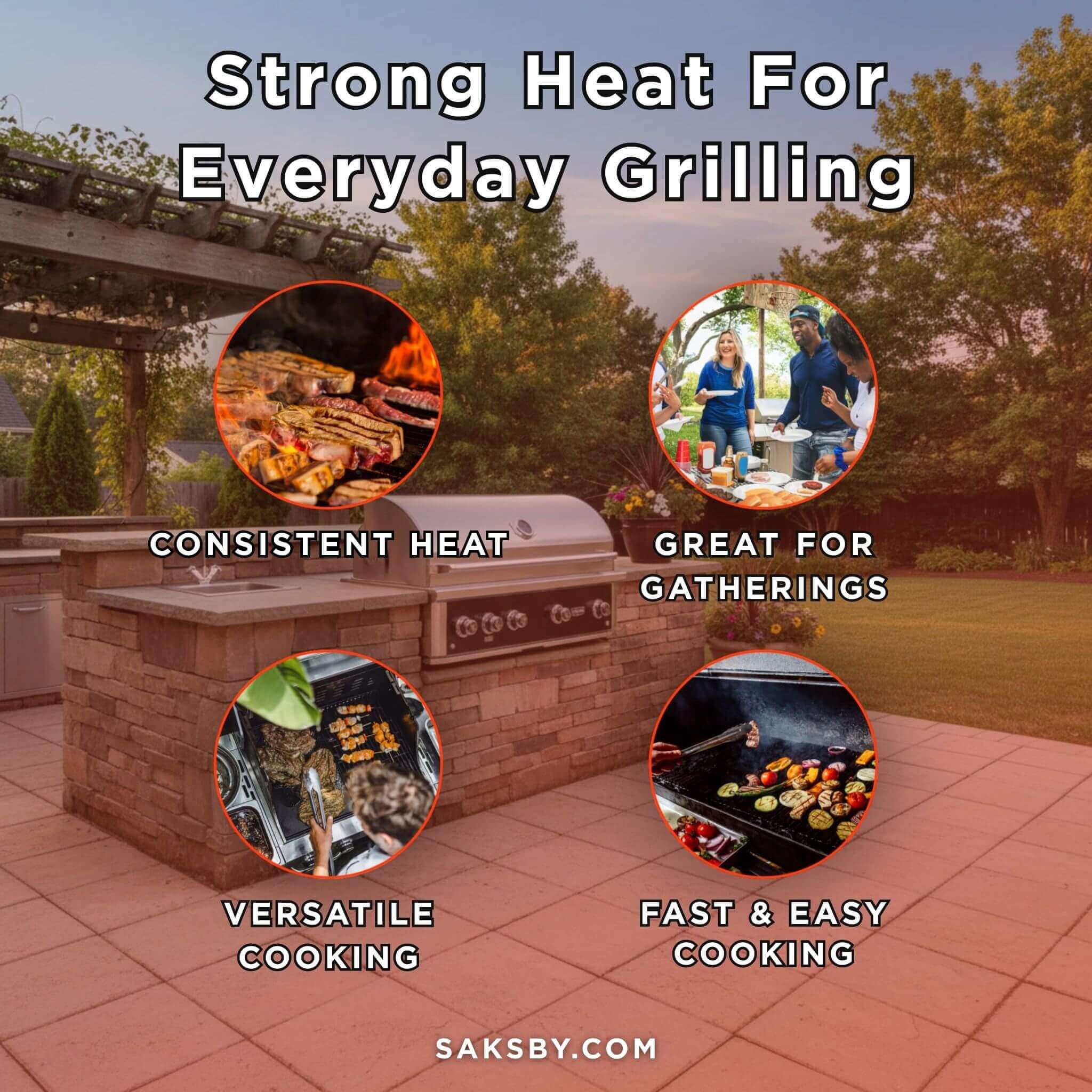Wildfire Outdoor Living Ranch Pro 42-Inch 304 Stainless Steel Grill [WFPRO42G-BSS/SS] (SAK50263)