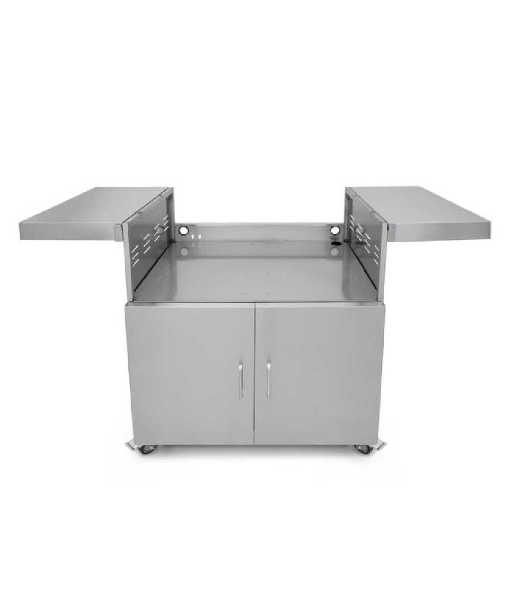 Wildfire Outdoor Living Stainless Steel Outdoor Grill Cart With Propane Tank Slide Out Door (SAK71546)