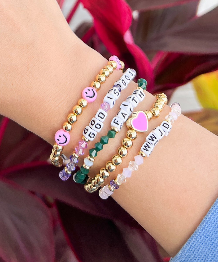 WWJD Letter Bracelet