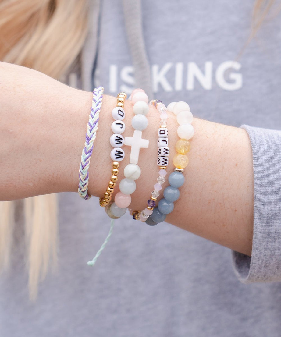 WWJD Letter Bracelet