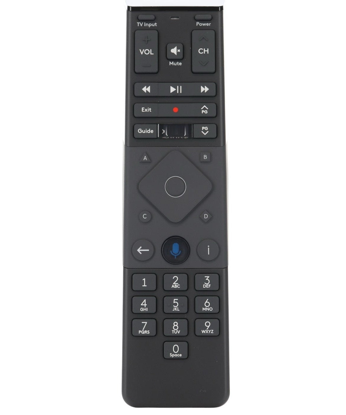 Xfinity XR15v2-RQ Backlit Voice Remote Control for X1 TV Cable Boxes with Bluetooth - XR15v2-RQ