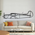 Yak-18T Metal Aircraft Wall Art - NCP0351