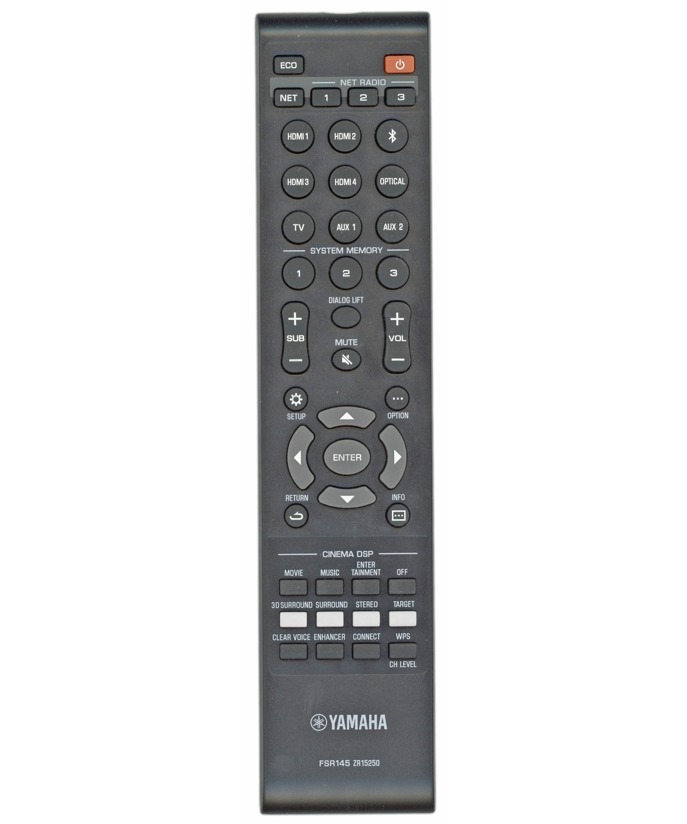 Yamaha FSR145 Receiver Remote Control