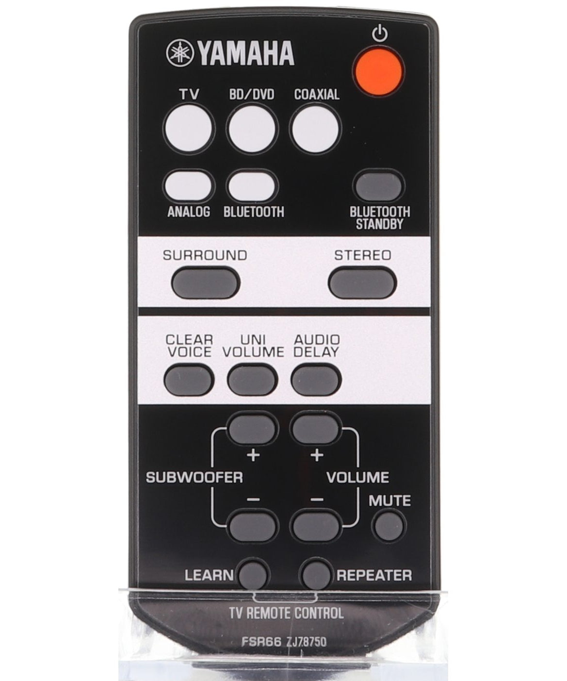 Yamaha FSR66 Sound Bar Remote Control