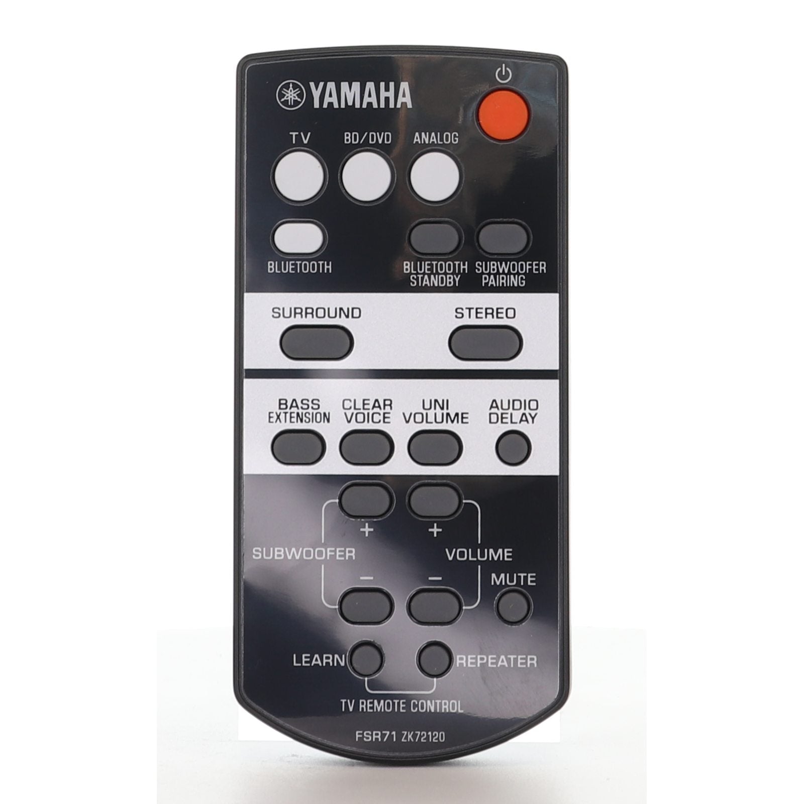 Yamaha FSR71 Sound Bar Remote Control - ZK721200