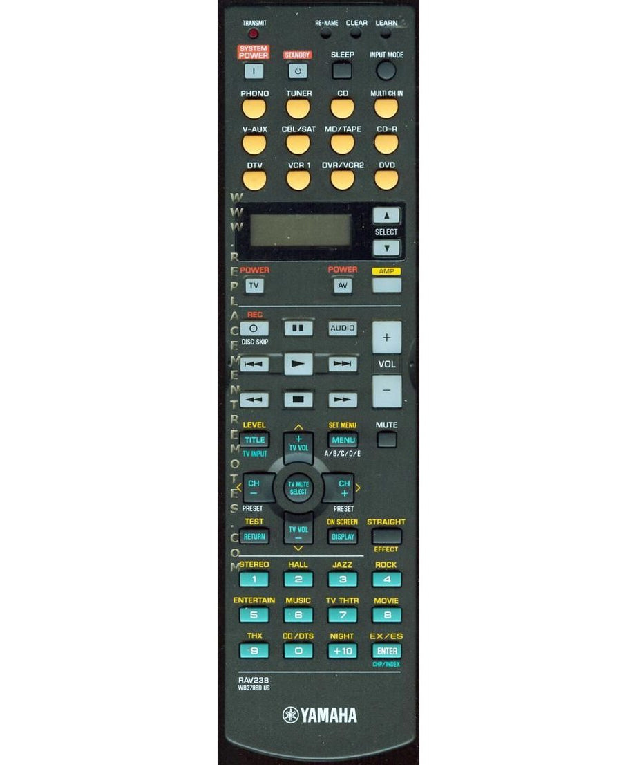 Yamaha RAV238 Receiver Remote Control