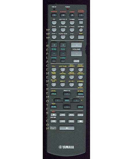 Yamaha RAV244 Receiver Remote Control