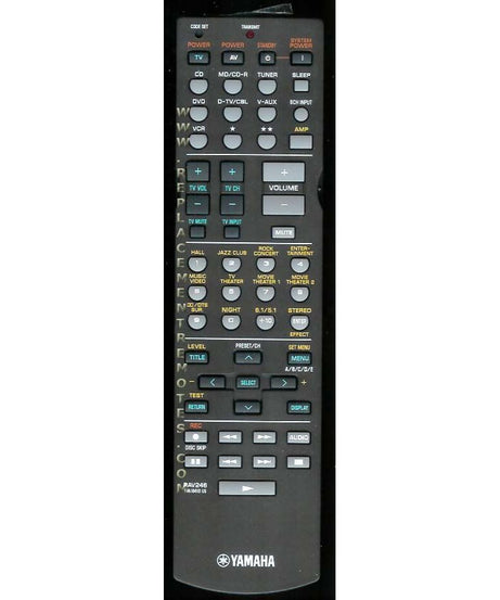 Yamaha RAV246 Receiver Remote Control