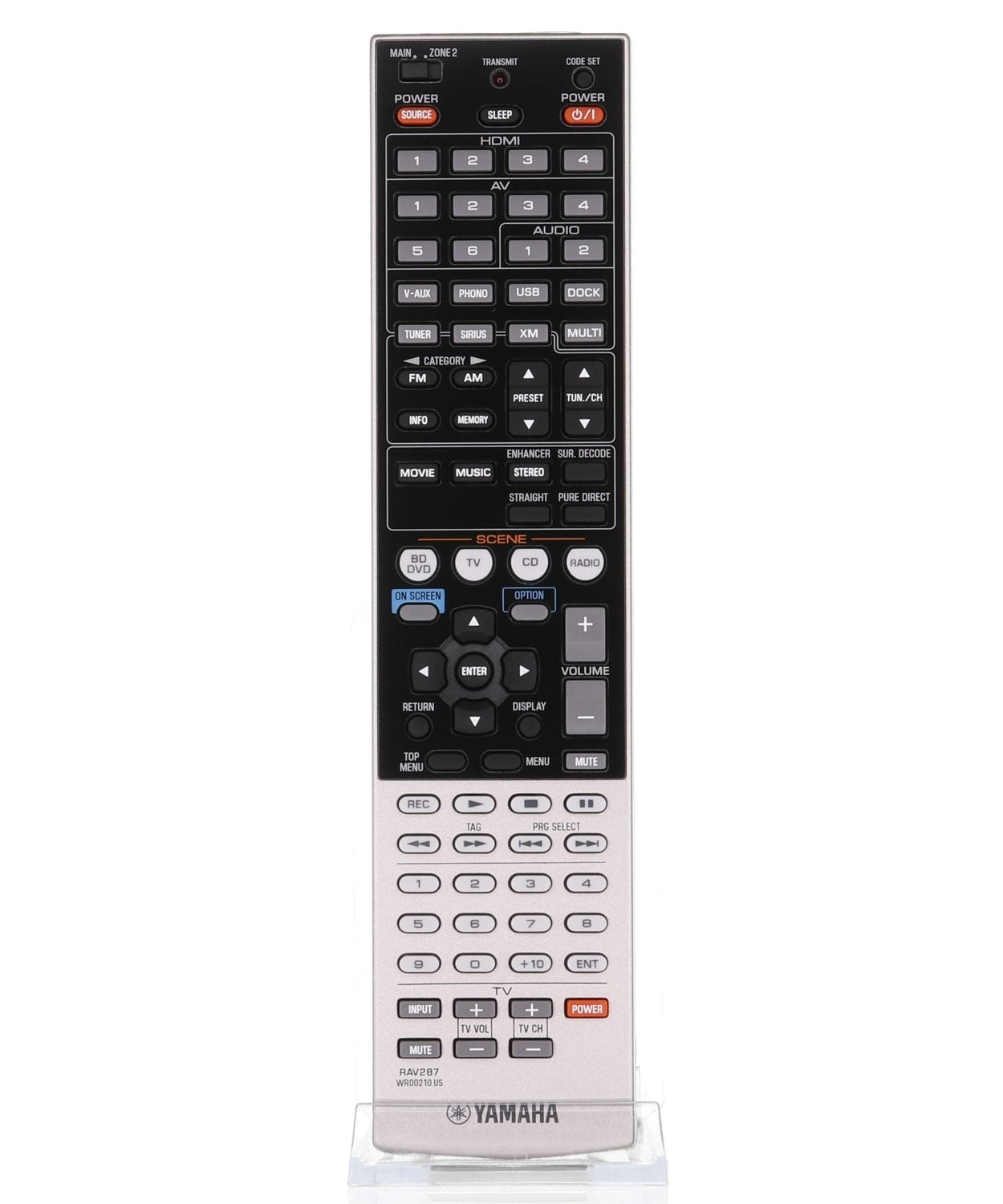 Yamaha RAV287 Receiver Remote Control