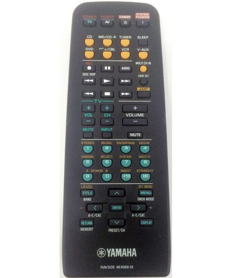 Yamaha RAV305 Home Theater Remote Control