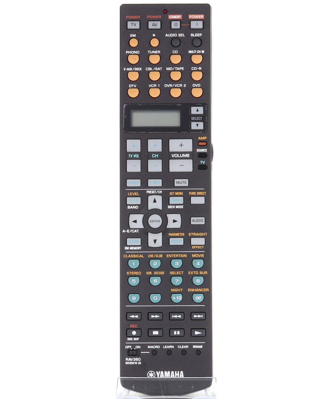 Yamaha RAV360 Receiver Remote Control