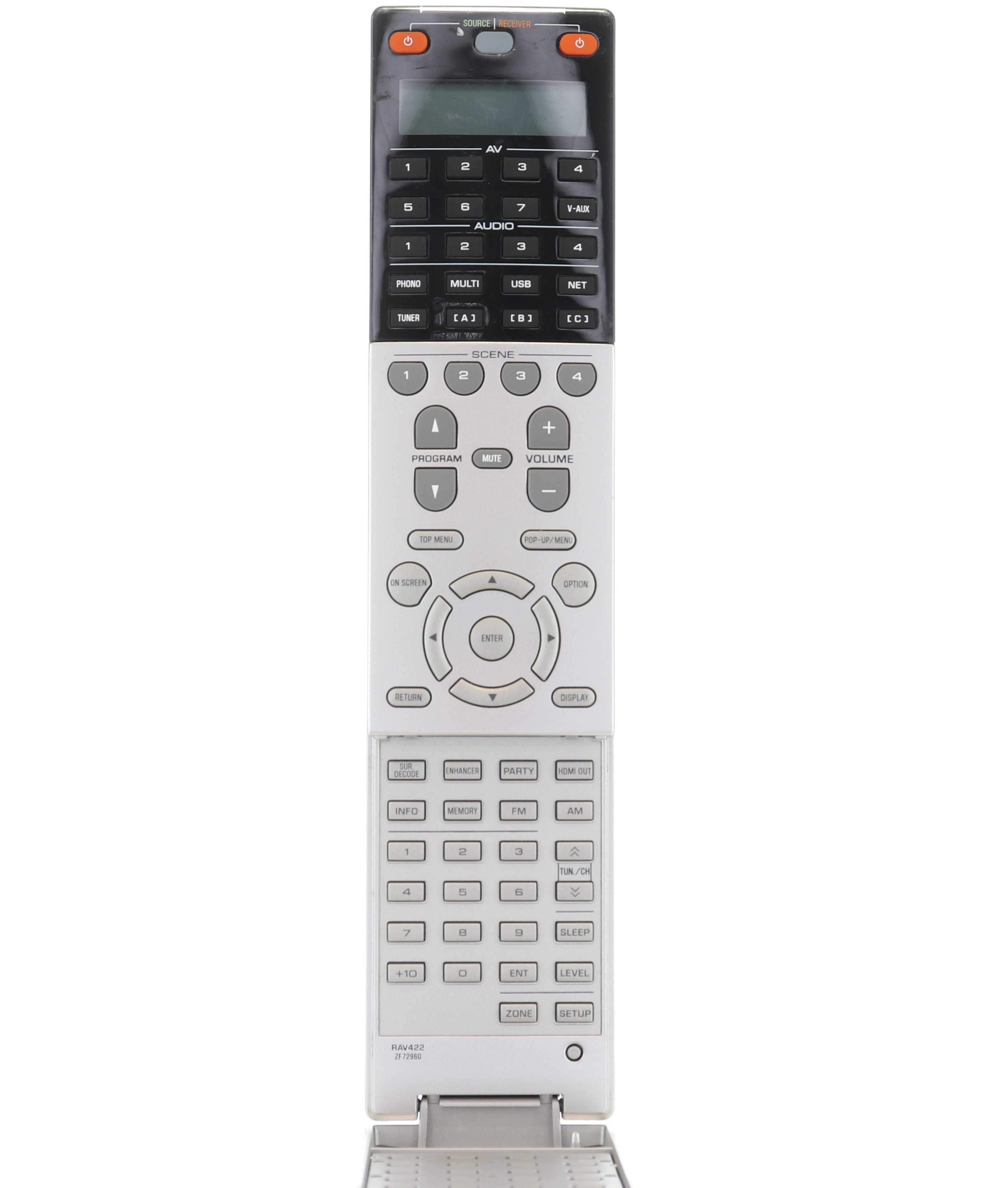 Yamaha RAV422 AV Receiver Remote Control - ZF729600