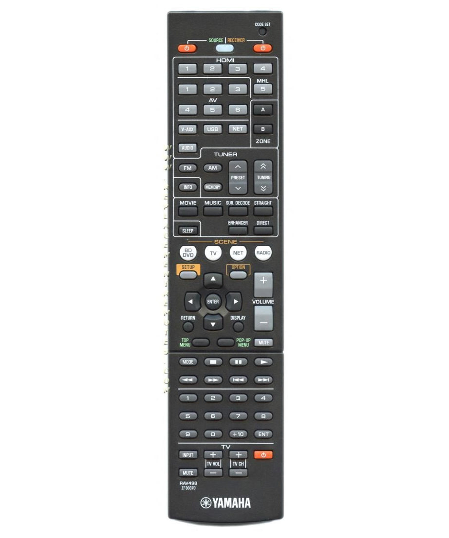 Yamaha RAV498 Receiver Remote Control