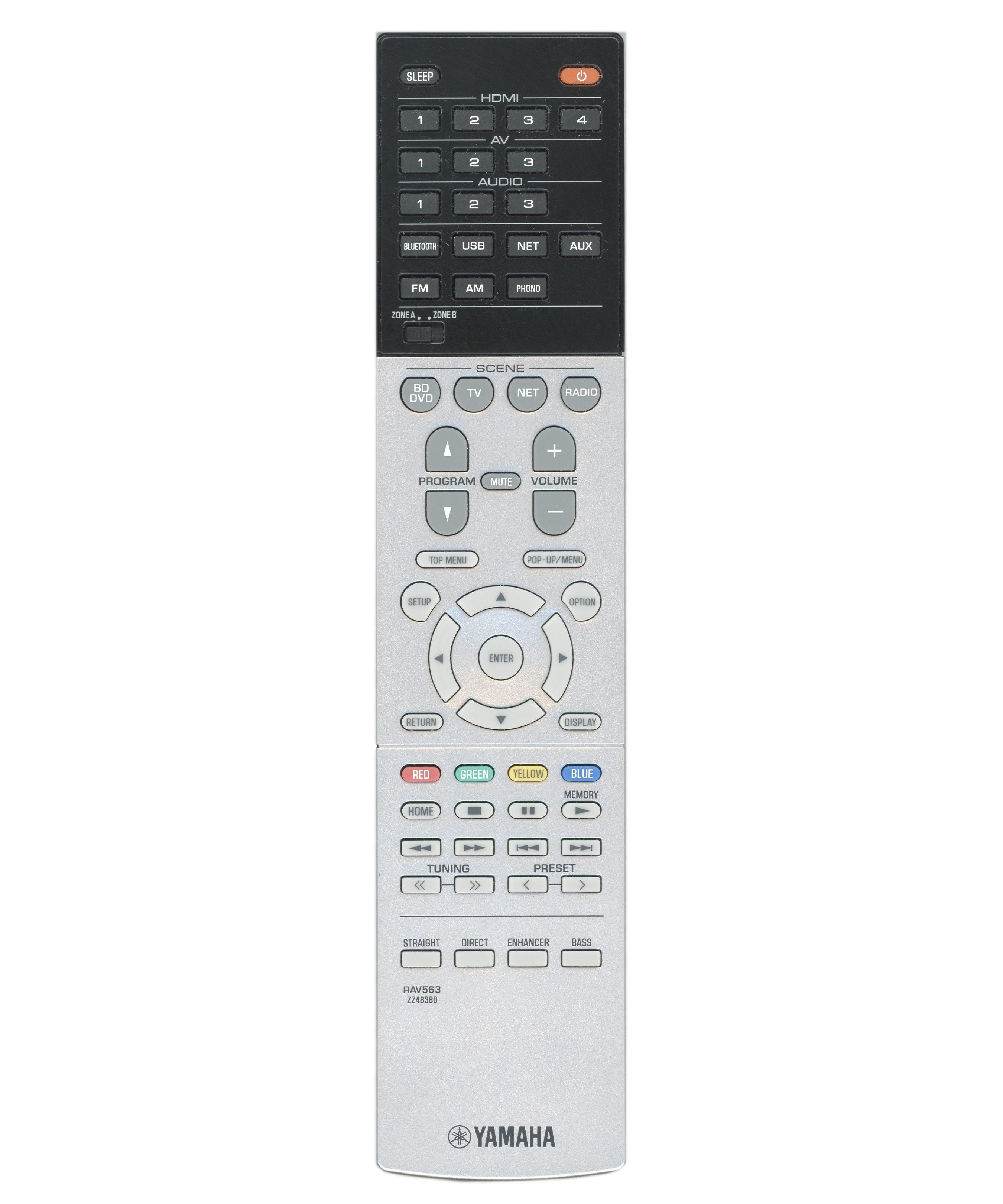 Yamaha RAV563 Receiver Remote Control
