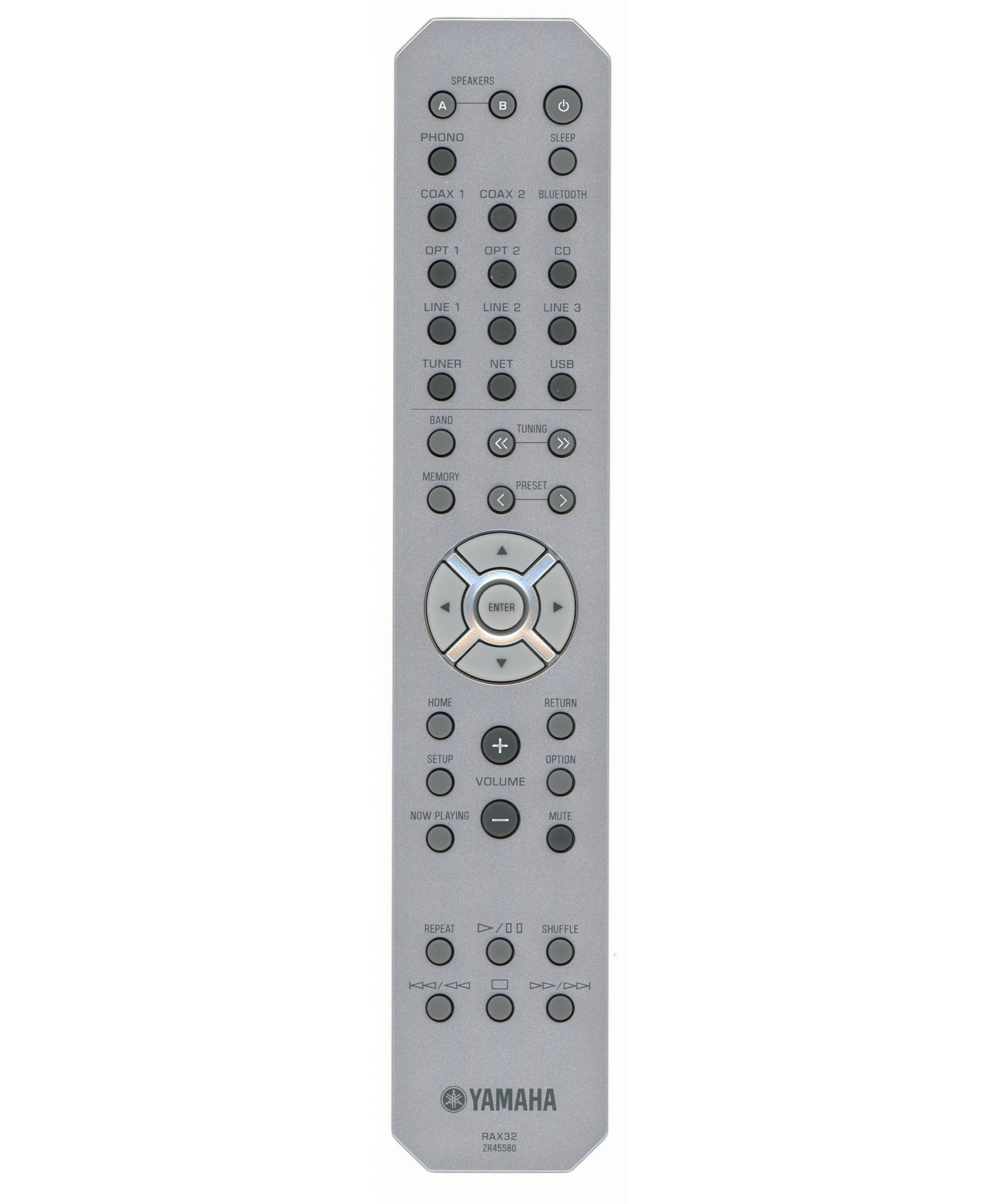 Yamaha RAX32 A/V Receiver Remote Control - ZR455800