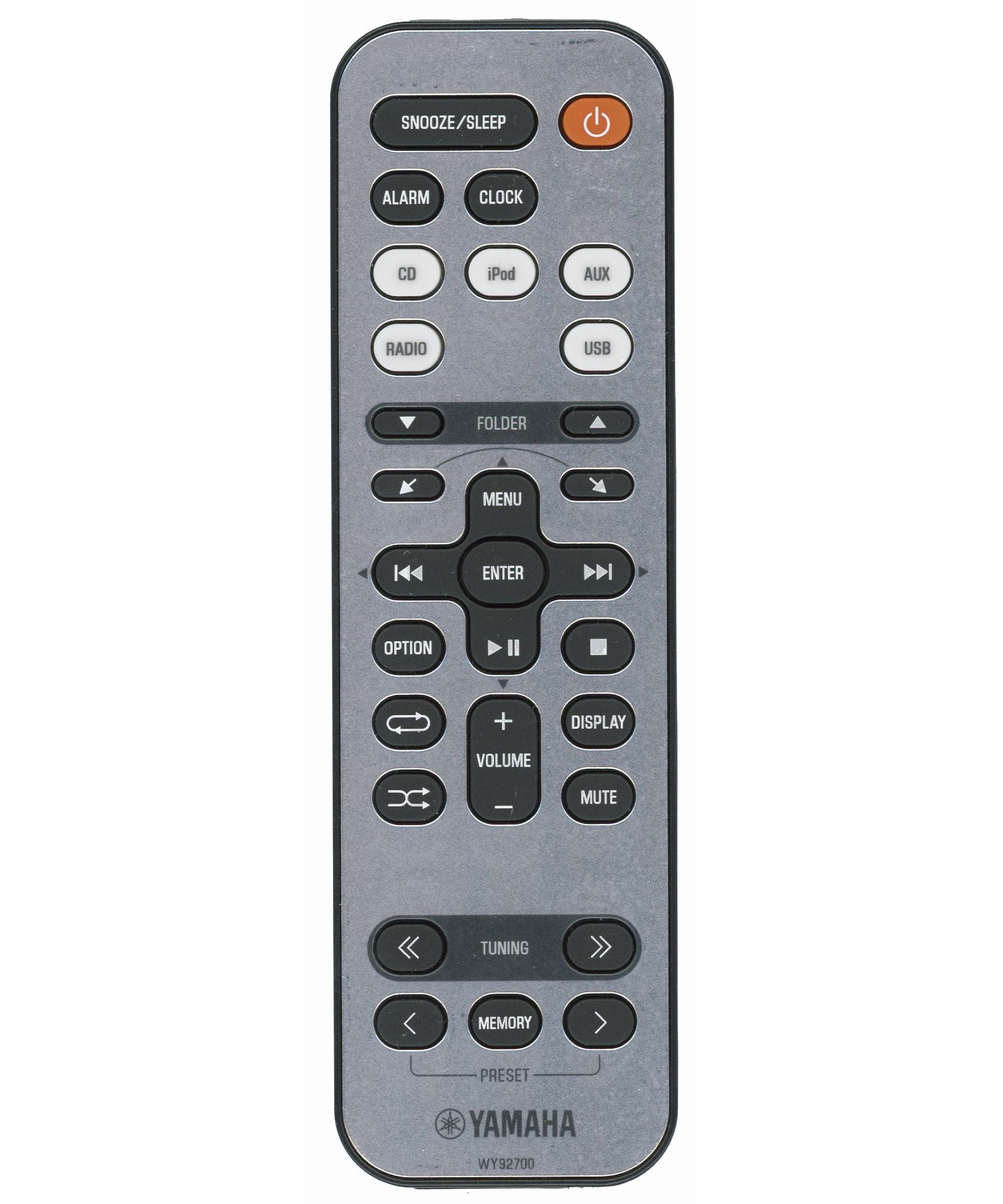 Yamaha WY927000 Audio Remote Control