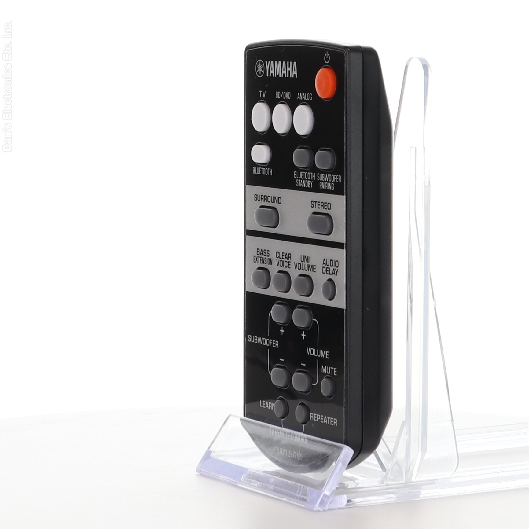 Yamaha FSR71 Sound Bar Remote Control - ZK721200