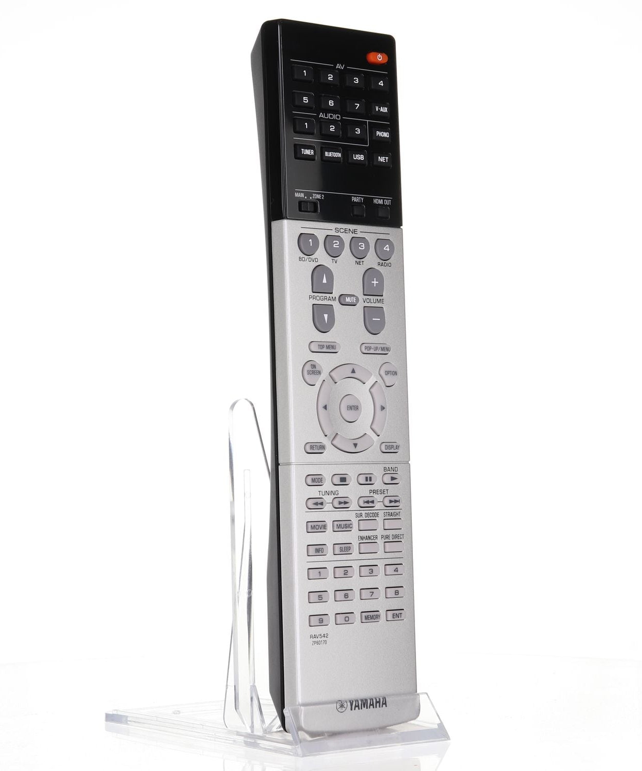 Yamaha RAV542 A/V Receiver Remote Control - ZP601700