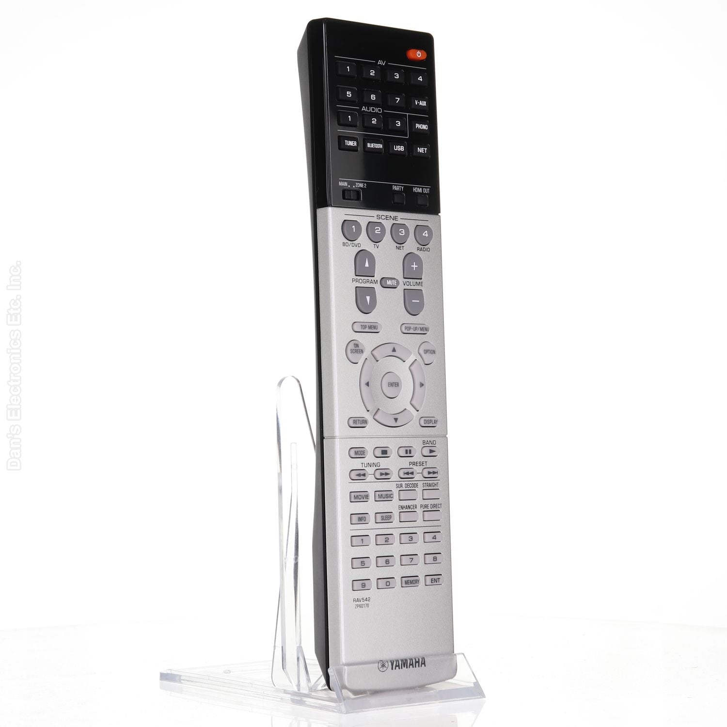Yamaha RAV542 A/V Receiver Remote Control - ZP601700