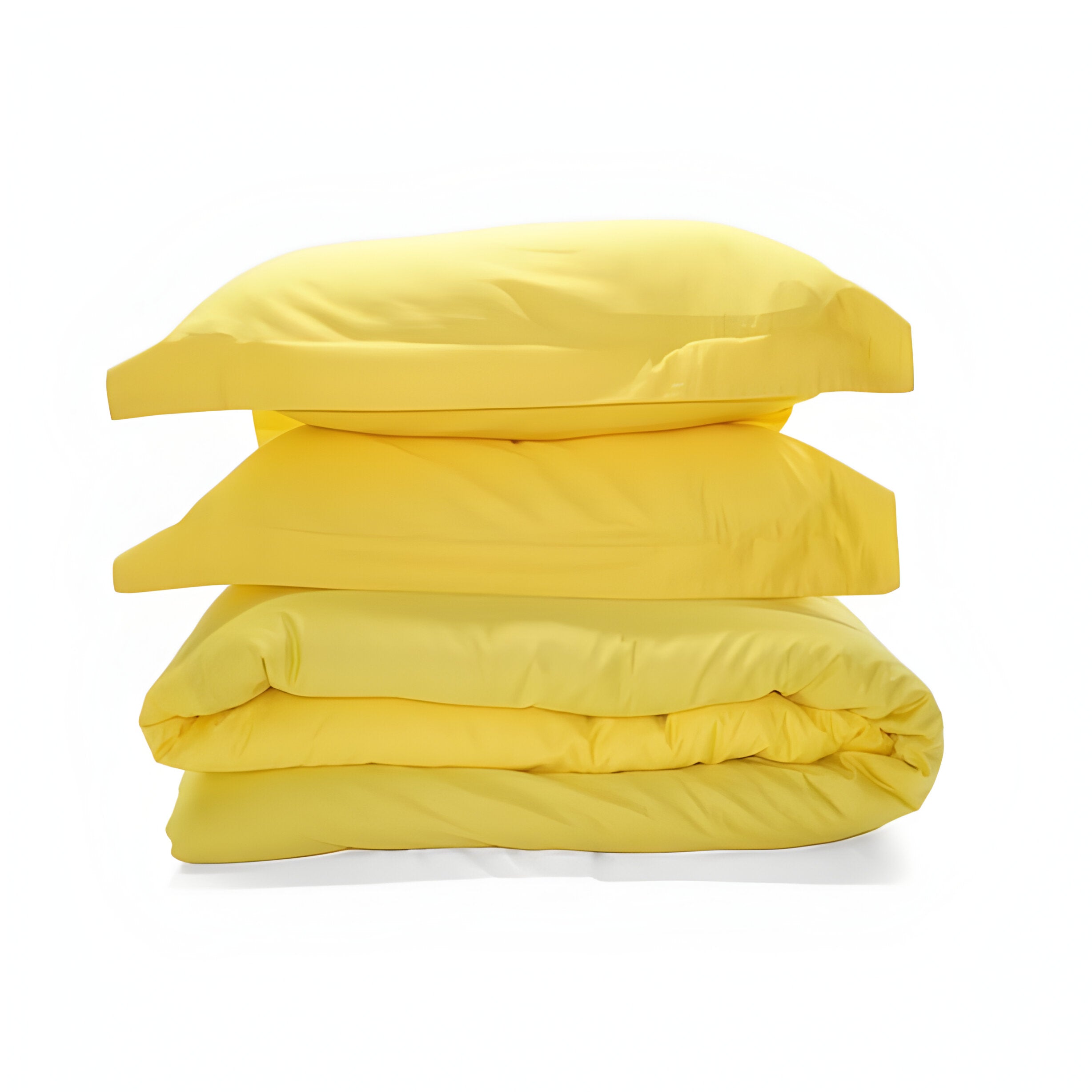 400TC Cotton Sateen Solid Duvet Cover Set