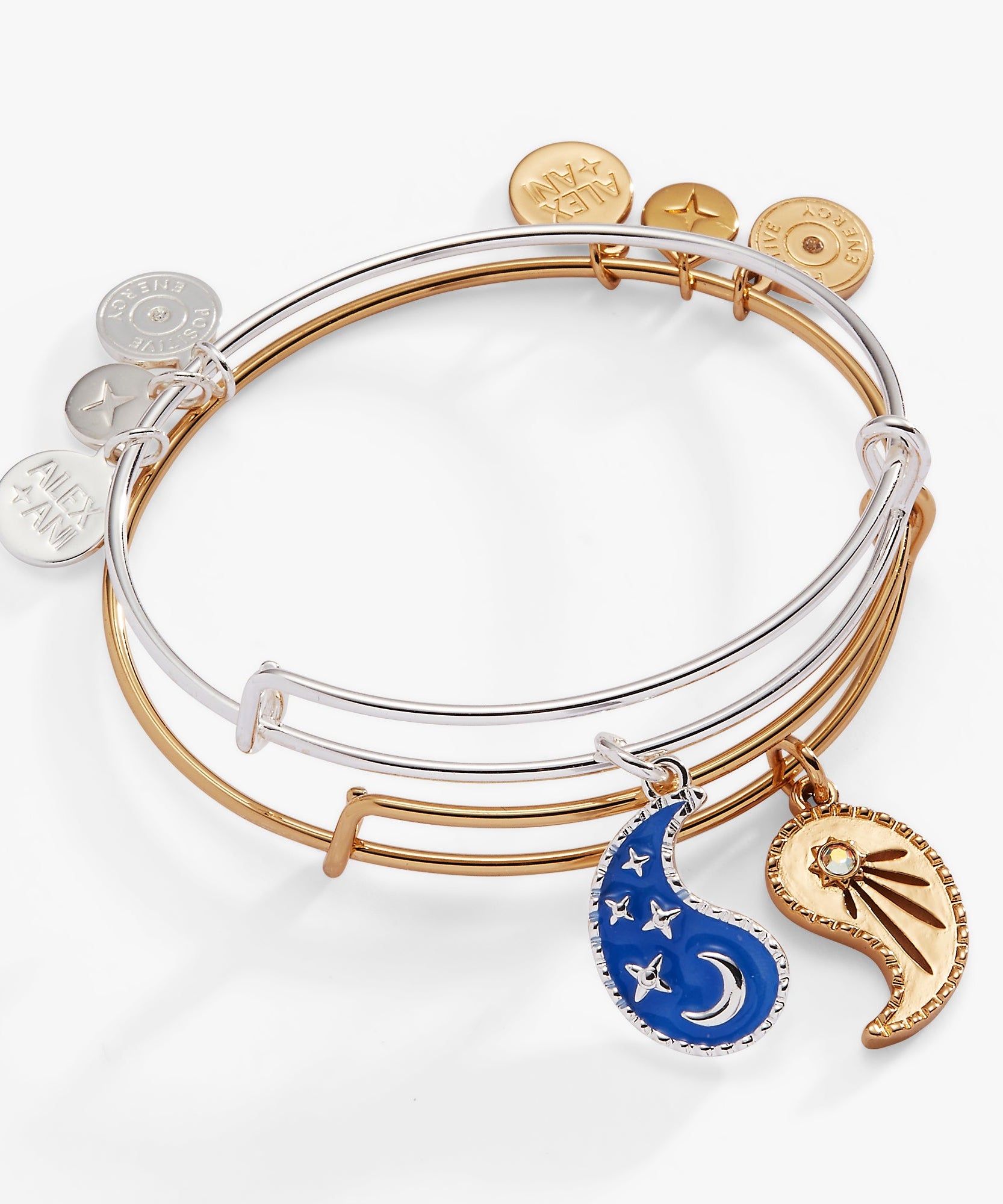 Yin Yang Celestial BFF Bangle Set of 2