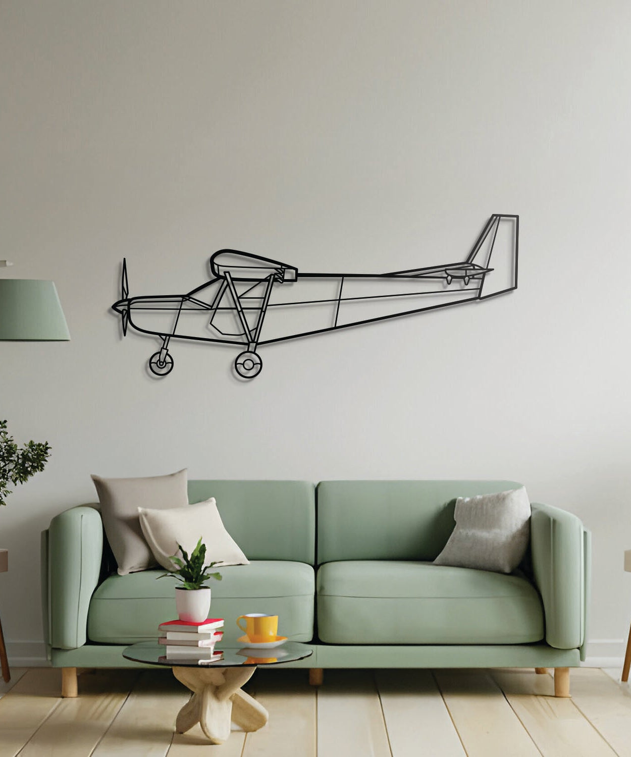 STOL CH 701 Wandbild aus Metall – NCP0297