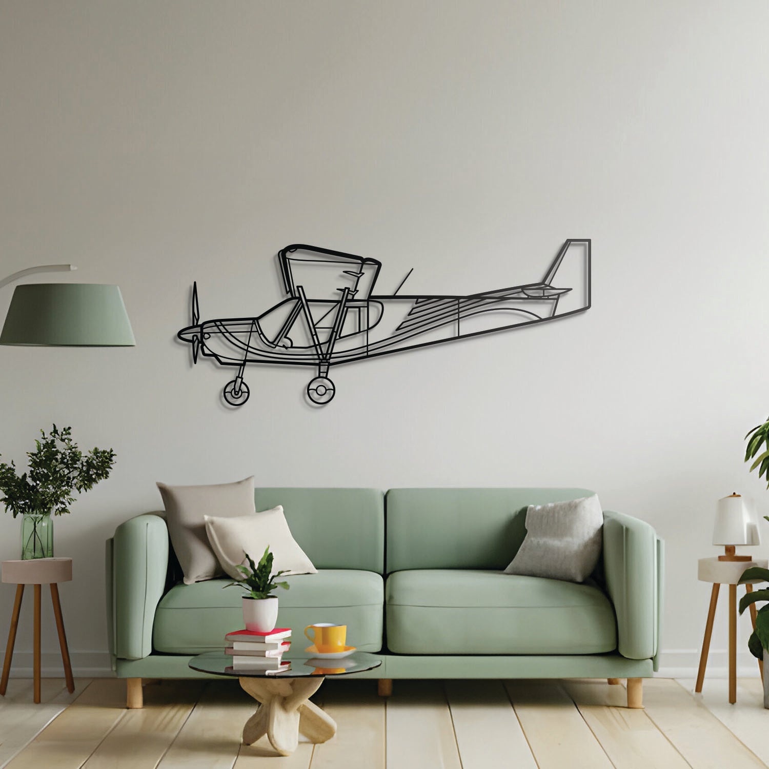 STOL CH 750 Metal Aircraft Wall Art - NCP0298