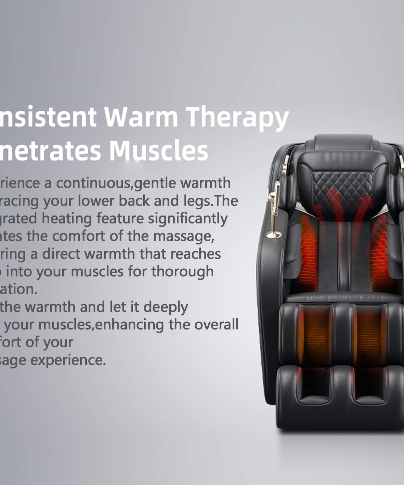 Airvana Infinity Zero-Gravity Heated Massage Chair With SL Track And Built-In Speakers (SAK46029)