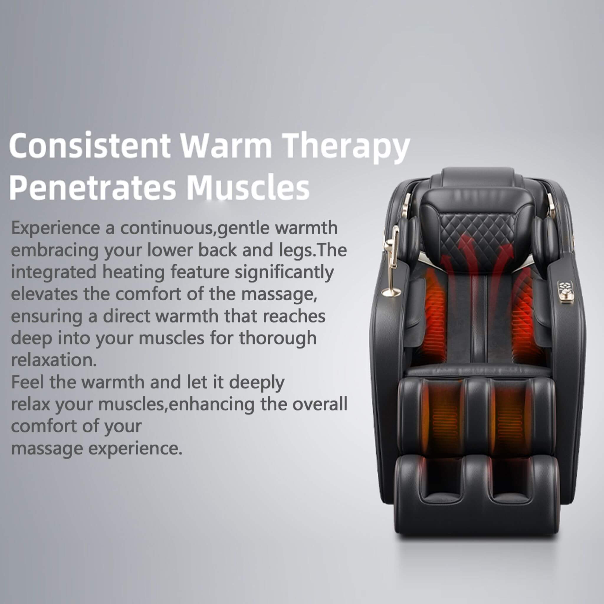 Airvana Infinity Zero-Gravity Heated Massage Chair With SL Track And Built-In Speakers (SAK46029)