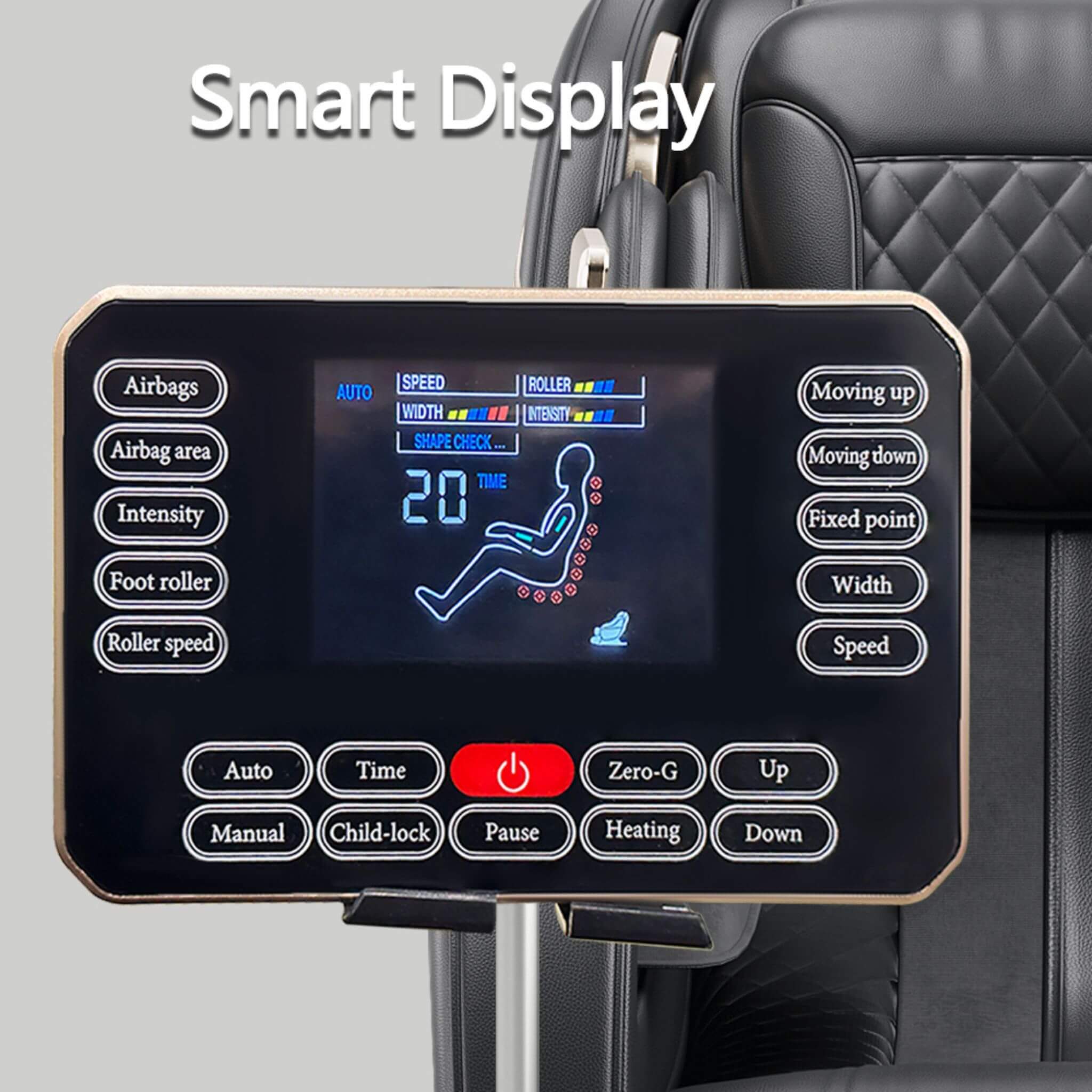 Airvana Infinity Zero-Gravity Heated Massage Chair With SL Track And Built-In Speakers (SAK46029)