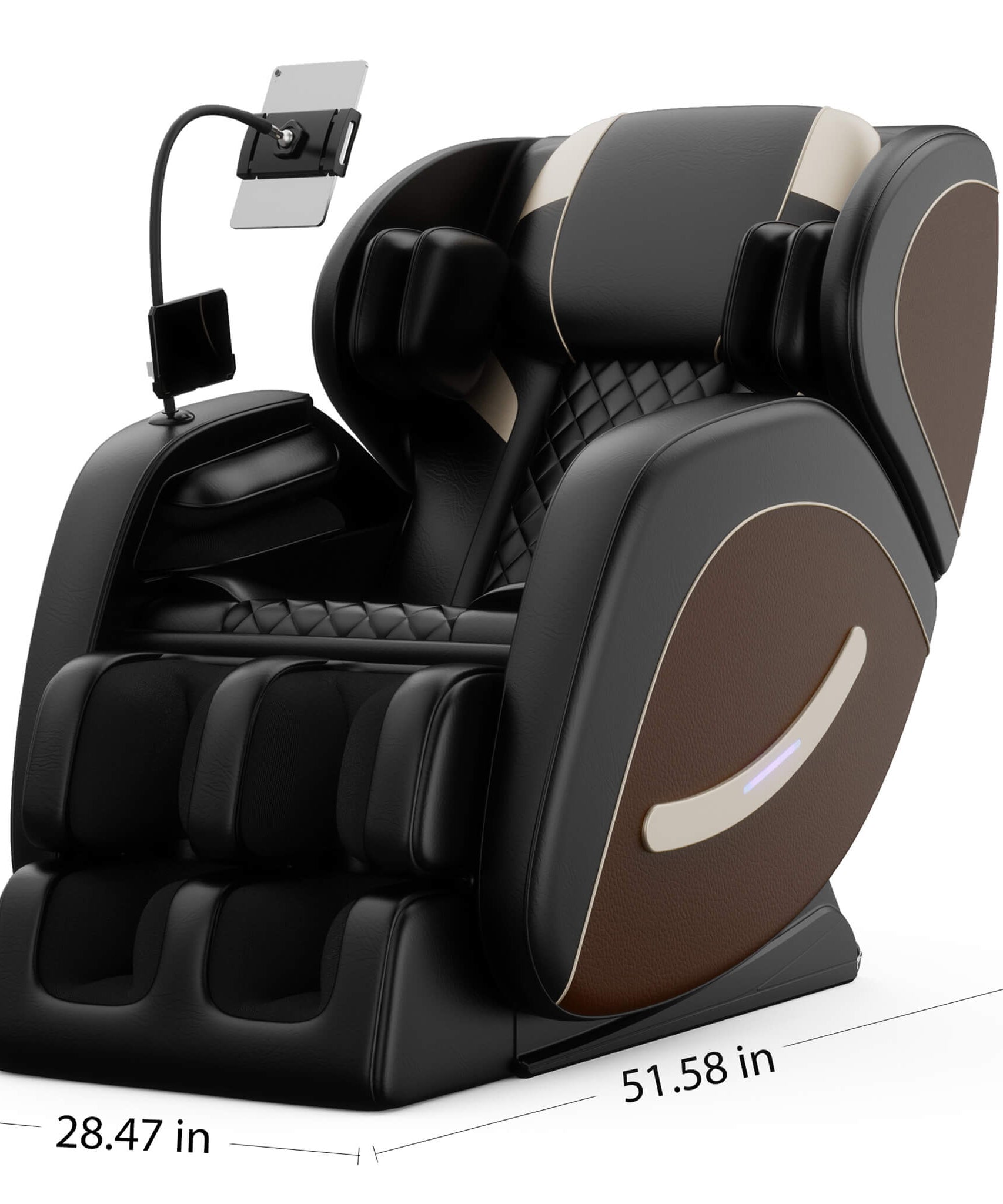 Airvana Sovereign Zero-Gravity Massage Chair With Six Massage Rollers (SAK32089)