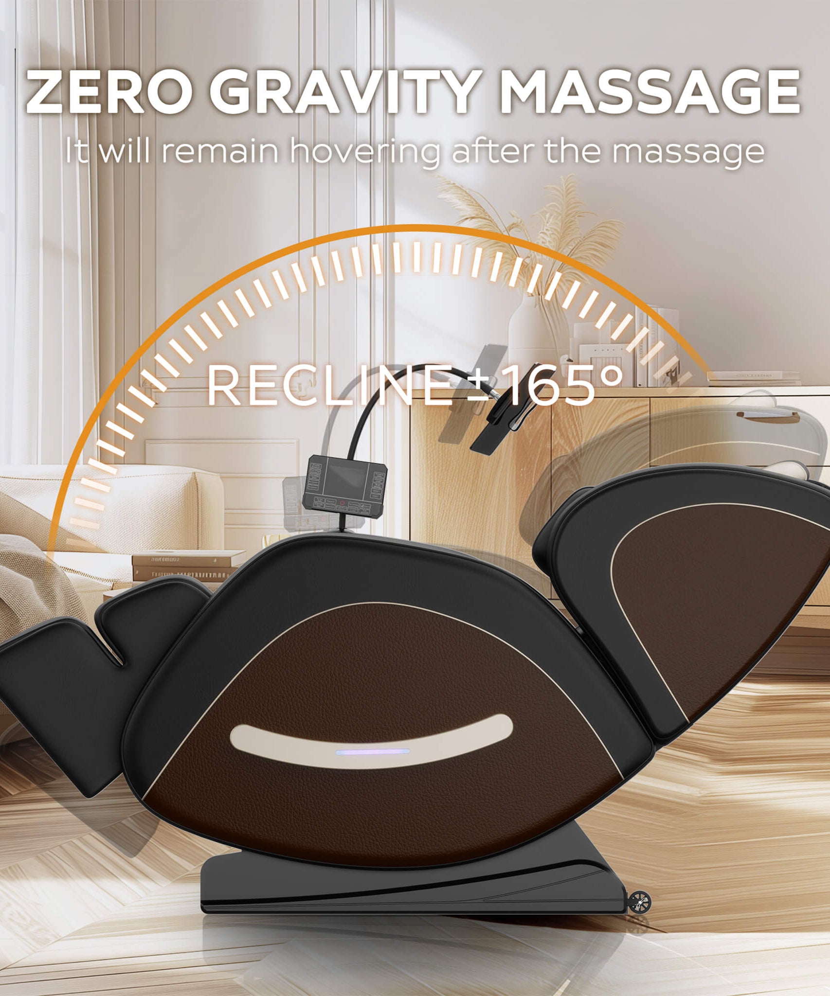 Airvana Sovereign Zero-Gravity Massage Chair With Six Massage Rollers (SAK32089)