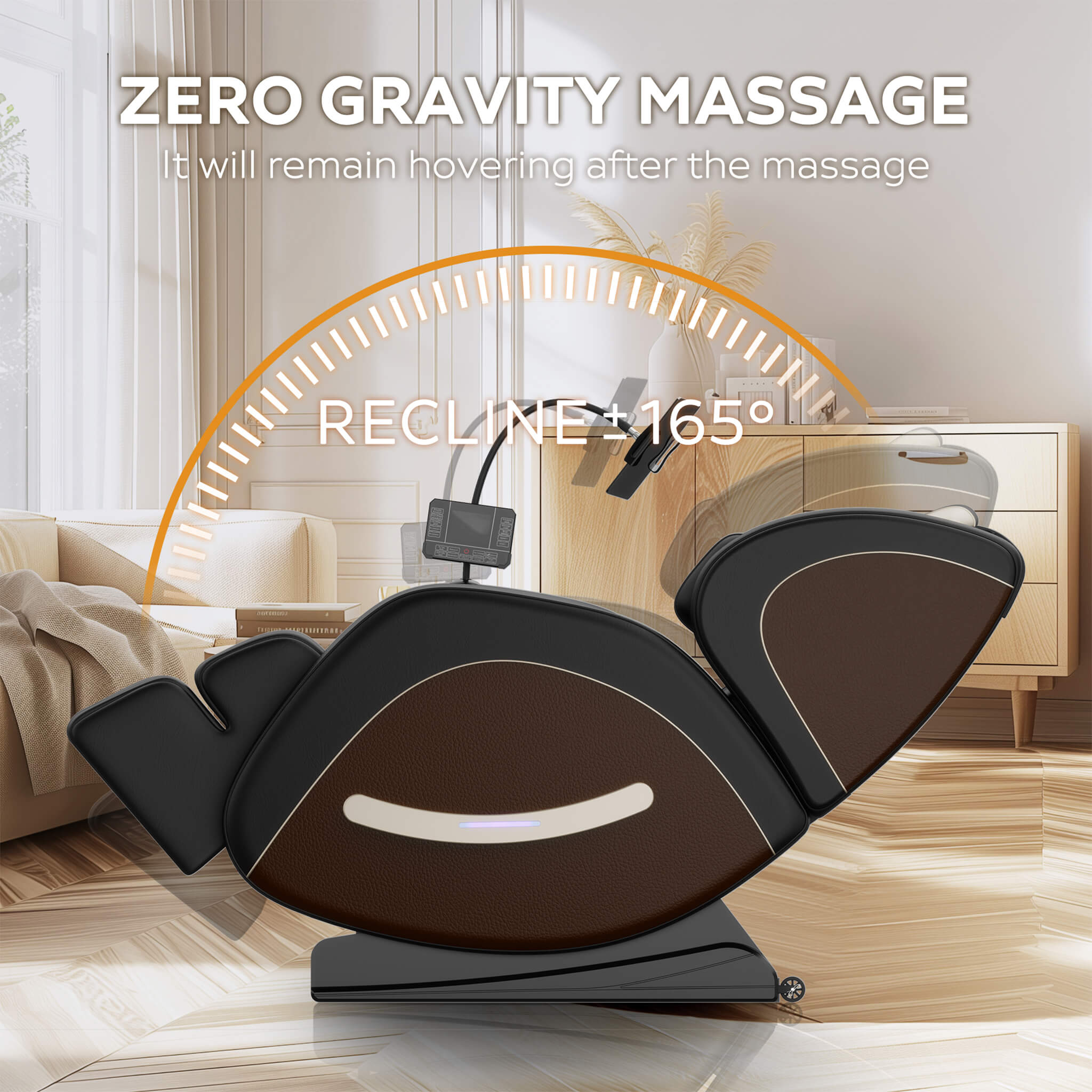 Airvana Sovereign Zero-Gravity Massage Chair With Six Massage Rollers (SAK32089)